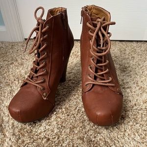 Charlotte Russe Leather Boots
